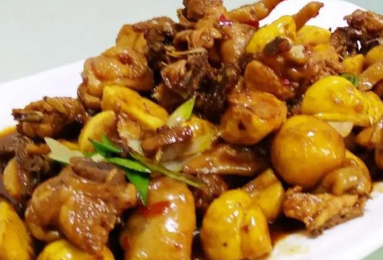 豆腐棍烧鸡