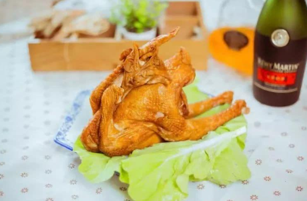 健身吃烧鸡