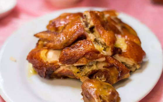 烧鸡和米饭