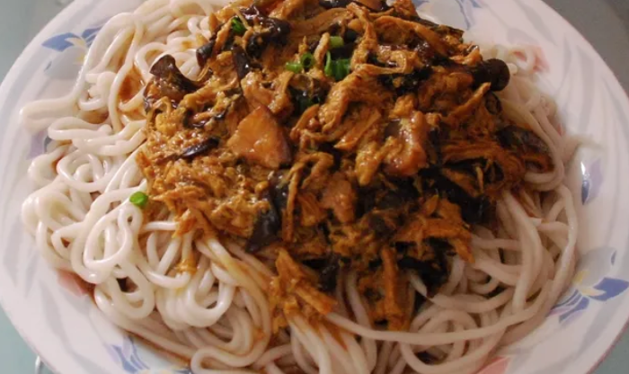 烧鸡打卤面