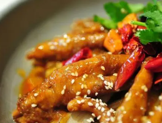 烧鸡爪变黑