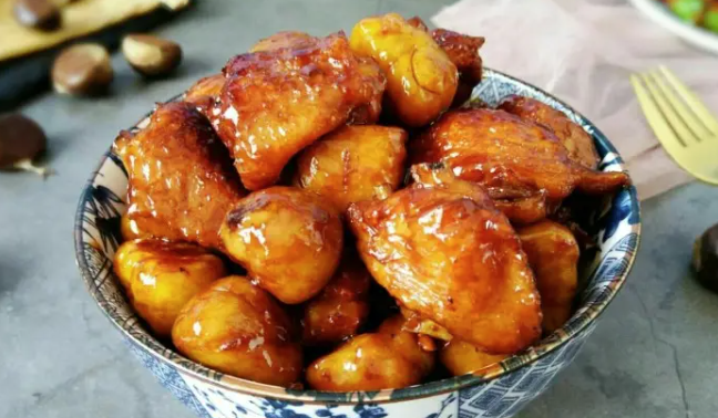 板粟烧鸡翅