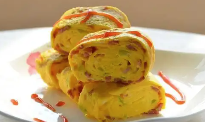 板粟烧鸡蛋饼做法