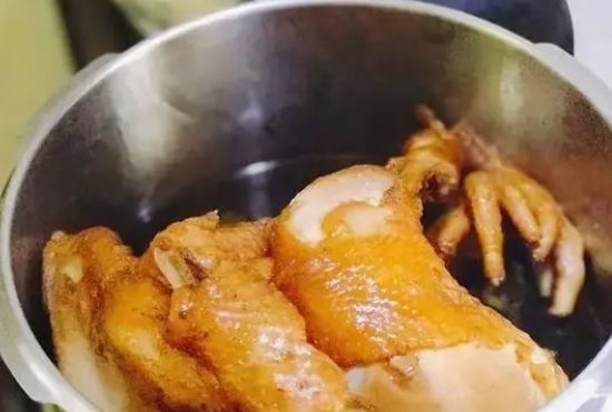 高压锅红烧鸡